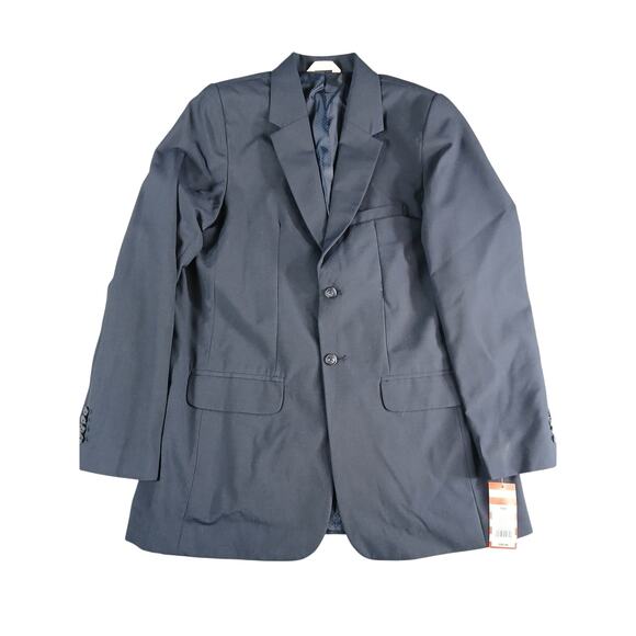 Cat & Jack Blazer Boys 18 Husky Navy Blue Suit Sports Jacket Formal NWT - Picture 1 of 10